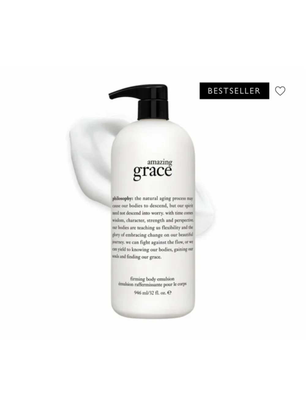 New Philosophy Amazing Grace Firming Body Emulsion 32 oz NEW Sealed